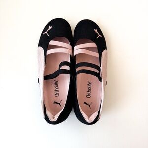 Puma Black-Mauve Mist Speedcat Ballet Suede